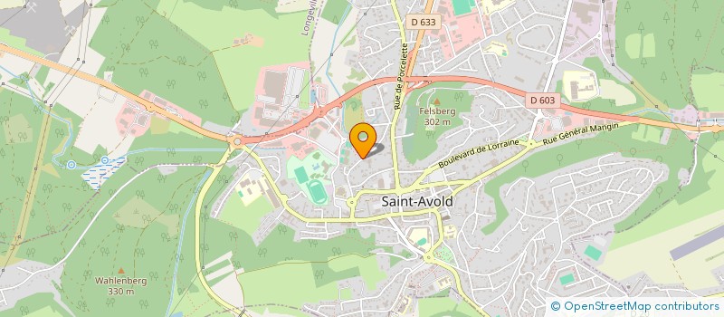 localisation de l'entreprise MARMAX  SAINT-AVOLD