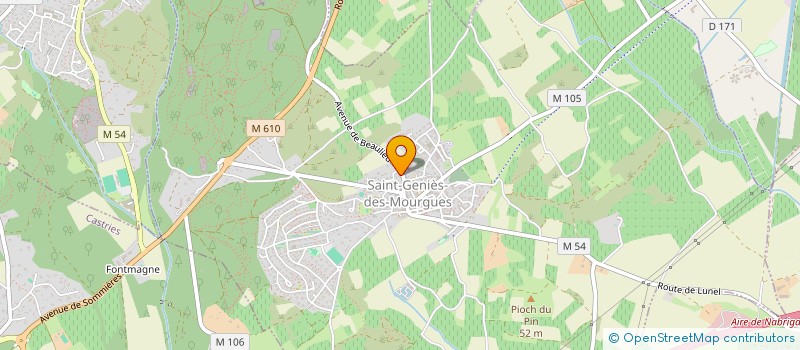 localisation de l'entreprise MARMAX  SAINT-GENIES-DES-MOURGUES