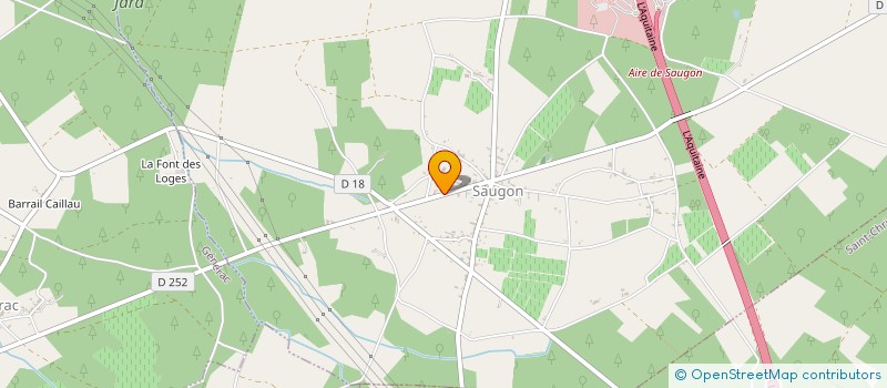 localisation de l'entreprise MARMAX  SAUGON