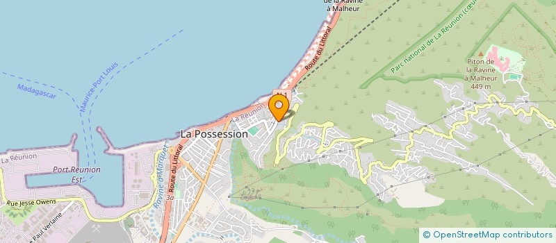 localisation de l'entreprise MARMAY à LA POSSESSION