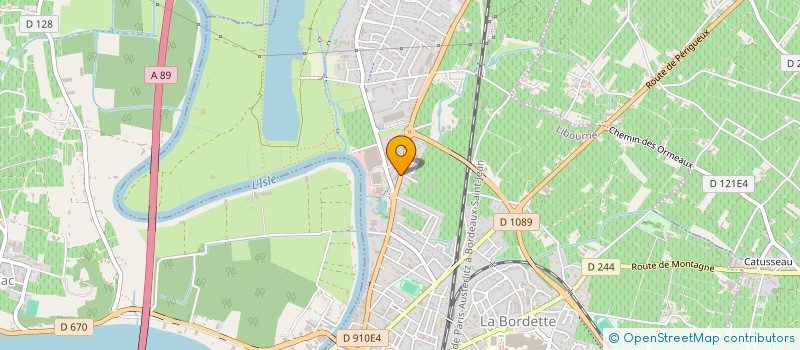 localisation de l'entreprise MARMEAU  LIBOURNE