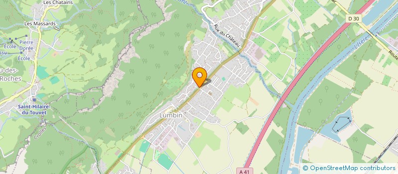 localisation de l'entreprise MARMET  LE TOUVET