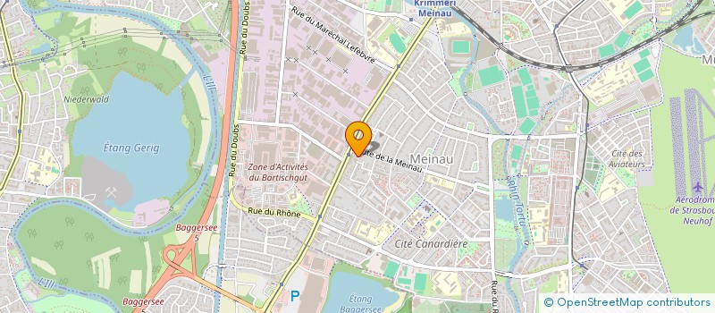 localisation de l'entreprise MARMI 2 à STRASBOURG