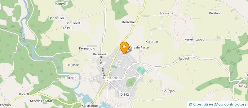 localisation de l'entreprise MARMICK  MELRAND