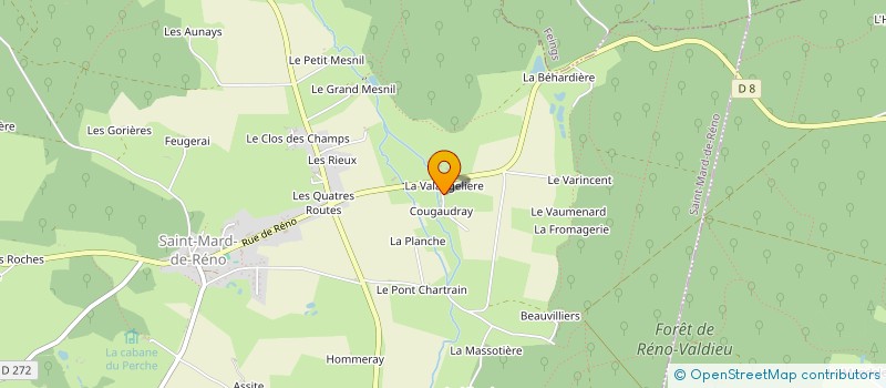 localisation de l'entreprise MARMION BOIS à SAINT-MARD-DE-RENO