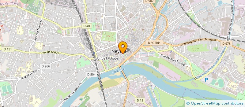 localisation de l'entreprise MARMION MARC ET LATHELIZE PAUL à NEVERS