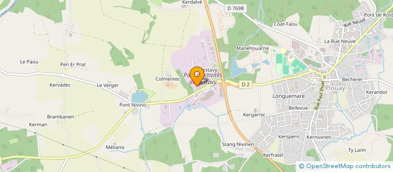 localisation de l'entreprise MARMITE DJAME à PLOUAY