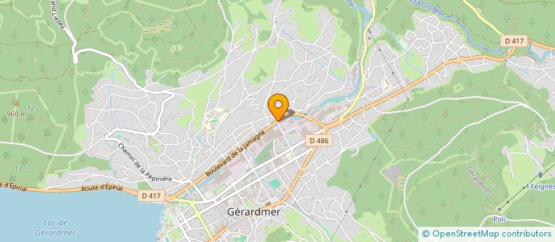 localisation de l'entreprise MARMITE GOURMANDE à XONRUPT-LONGEMER