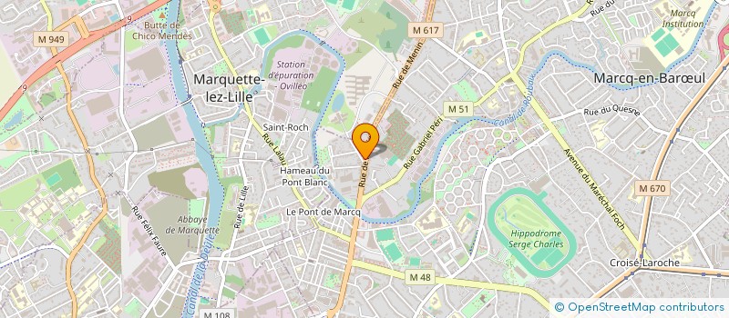 localisation de l'entreprise MARMITES à MARCQ-EN-BARŒUL