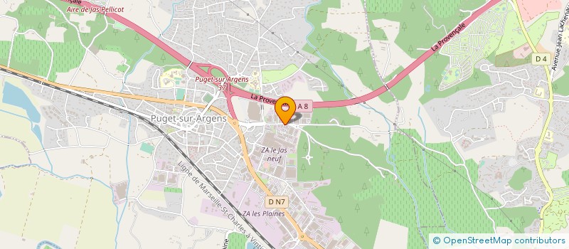 localisation de l'entreprise MARMITHEQUE  PUGET-SUR-ARGENS