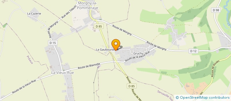 localisation de l'entreprise MARMITONN'ET VOUS à BLAINVILLE-CREVON