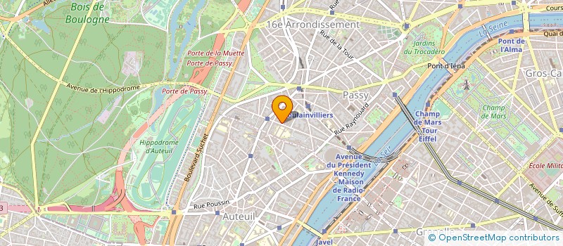 localisation de l'entreprise MARMODECOR à PARIS