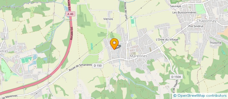 localisation de l'entreprise MARMONIER CSV HOLD.  MARENNES