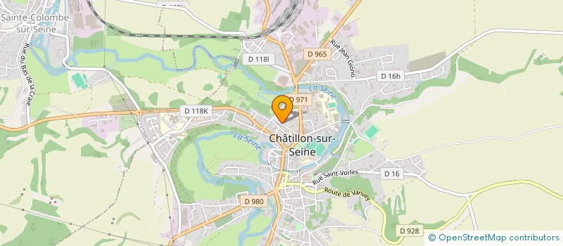 localisation de l'entreprise MARMONT TRADITION à CHATILLON-SUR-SEINE