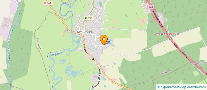 localisation de l'entreprise MARMOR à KESKASTEL