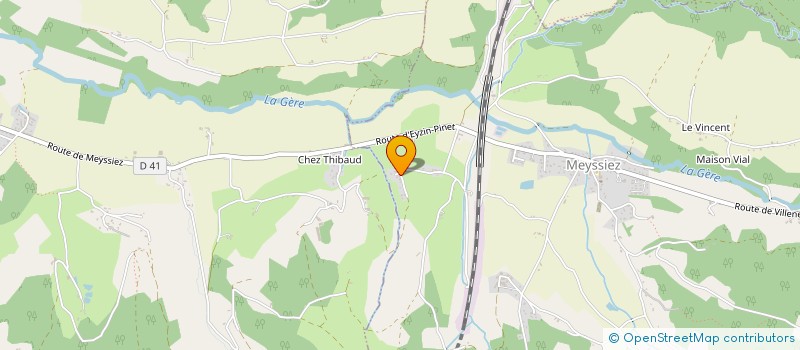 localisation de l'entreprise MARMORA  MEYSSIEZ