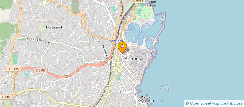 localisation de l'entreprise MARMOREA  ANTIBES