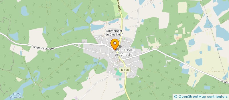 localisation de l'entreprise MARMOSET CAPITAL à MENESTREAU-EN-VILLETTE