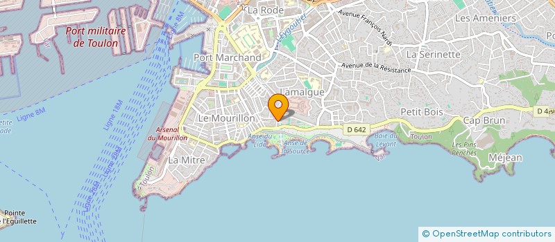 localisation de l'entreprise MARMOTAN  TOULON
