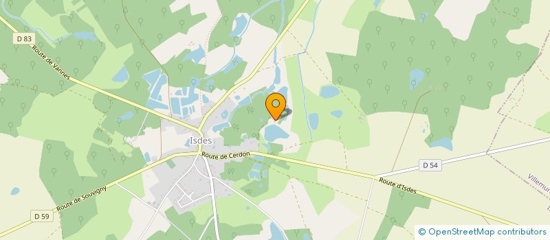 localisation de l'entreprise MARMOTEL SA à ISDES