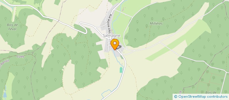 localisation de l'entreprise MARMOTS & CIE à SALMAGNE