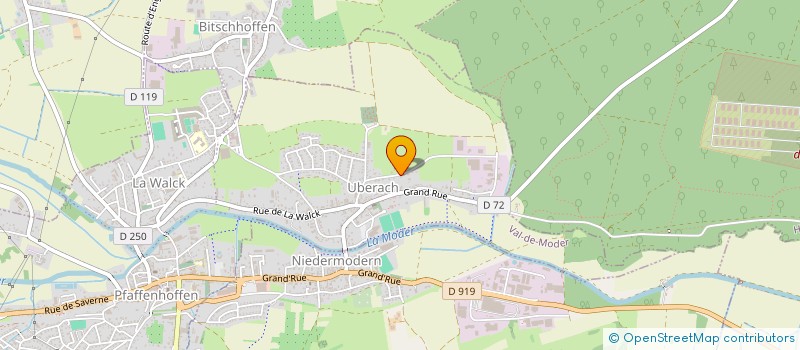 localisation de l'entreprise MARMOTTE  VAL-DE-MODER