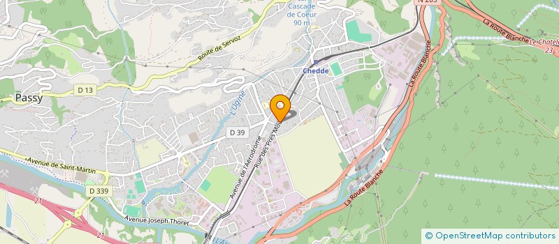 localisation de l'entreprise MARMOTTES DES AYERES  PASSY