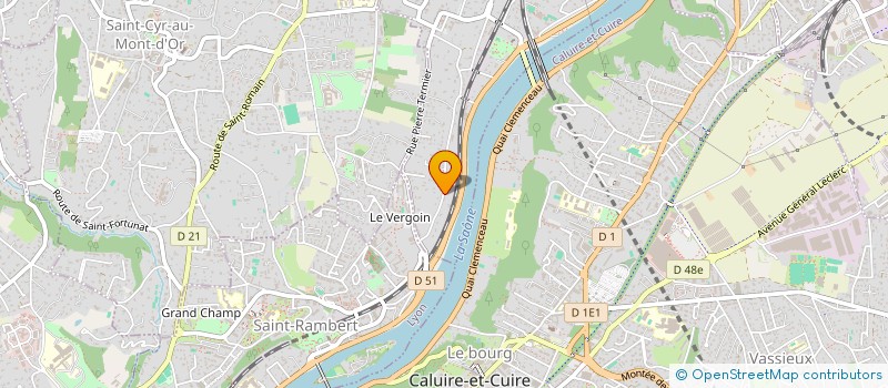 localisation de l'entreprise MARMOTTES ET GYPAETES  COLLONGES-AU-MONT-D'OR