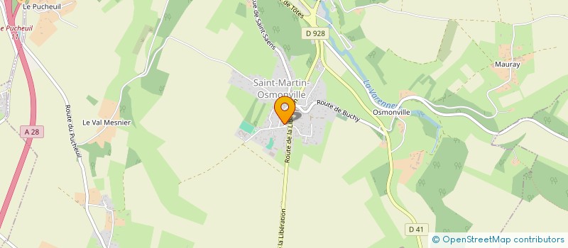 localisation de l'entreprise MARMOTTINE M2  SAINT-MARTIN-OSMONVILLE