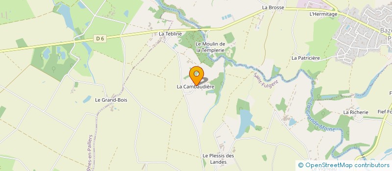 localisation de l'entreprise MARMOTTONS  BEAUREPAIRE