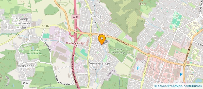 localisation de l'entreprise MARN'IMMO  THIONVILLE