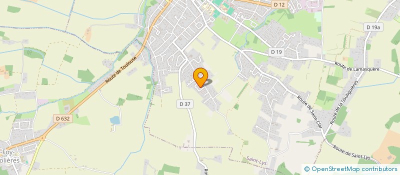 localisation de l'entreprise MARNAT  SAINTE-FOY-DE-PEYROLIERES