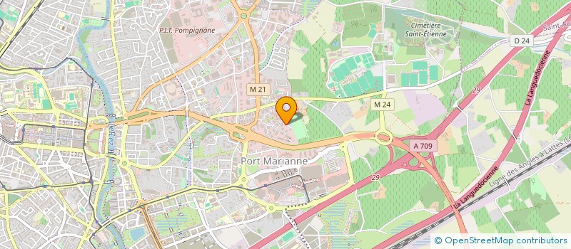 localisation de l'entreprise MARNAZ LA BELLE AVENTURE à MONTPELLIER