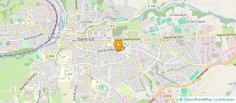 localisation de l'entreprise MARNE AGORA  SAINT-LO