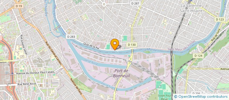 localisation de l'entreprise MARNE AVENIR à SAINT-MAUR-DES-FOSSES