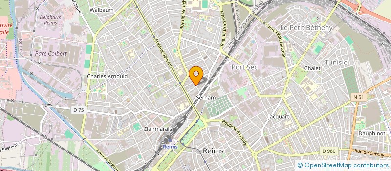 localisation de l'entreprise MARNE DEPANNAGE RENOV  REIMS