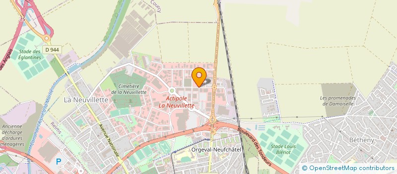 localisation de l'entreprise MARNE ET AUBE DISTRIBUTION AUTOMOBILE  REIMS