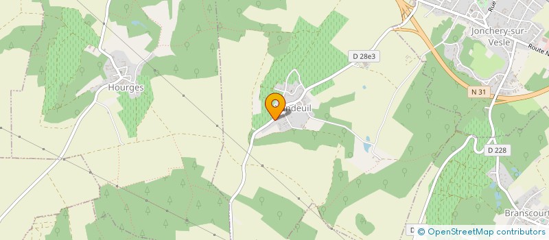 localisation de l'entreprise MARNE GOSPEL  VANDEUIL