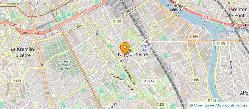 localisation de l'entreprise MARNE INVESTISSEMENTS  IVRY-SUR-SEINE