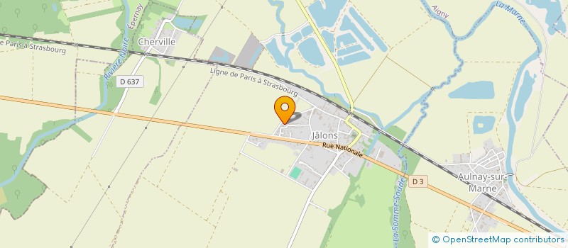 localisation de l'entreprise MARNE LODGING  JALONS