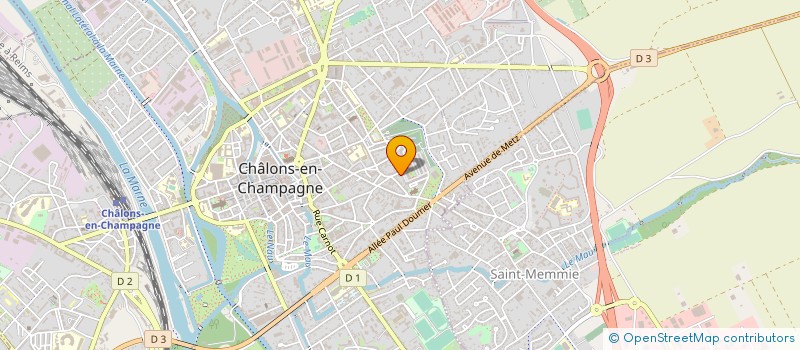 localisation de l'entreprise MARNE MEMORY 44  CHALONS-EN-CHAMPAGNE