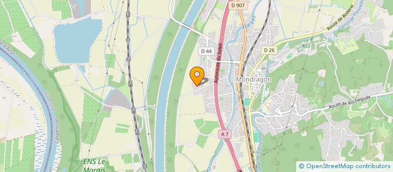 localisation de l'entreprise MARNE PLOU  MONDRAGON