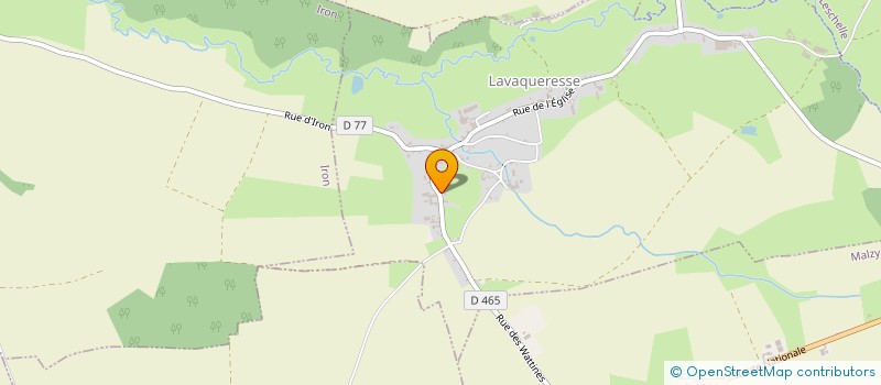 localisation de l'entreprise MARNE TECHNOLOGIE  LAVAQUERESSE