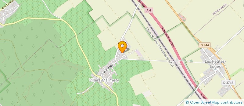 localisation de l'entreprise MARNE TERRASSEMENTS  VILLERS-MARMERY