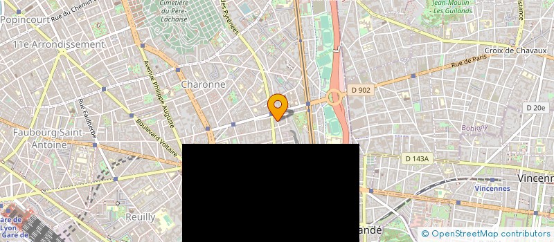 localisation de l'entreprise MARNE TRANSDEM à PARIS