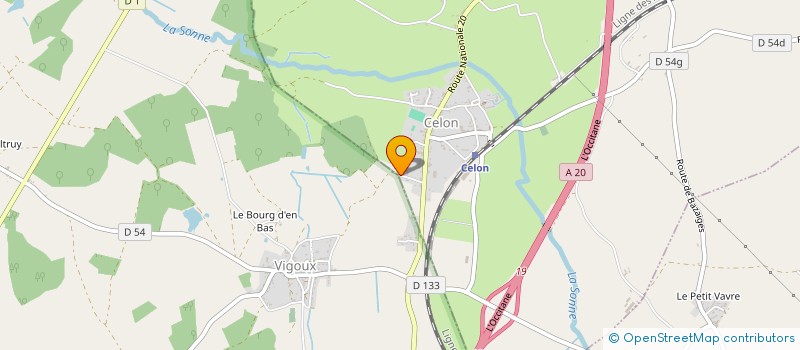 localisation de l'entreprise MARNEL à CELON
