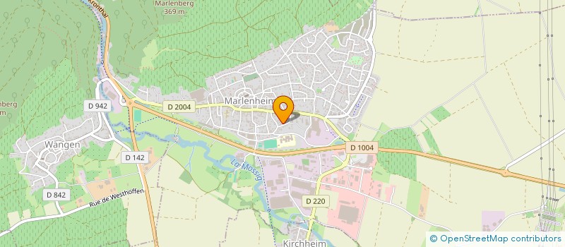 localisation de l'entreprise MARNEL  MARLENHEIM