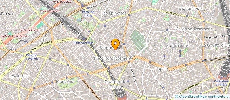 localisation de l'entreprise MARNELLA à PARIS