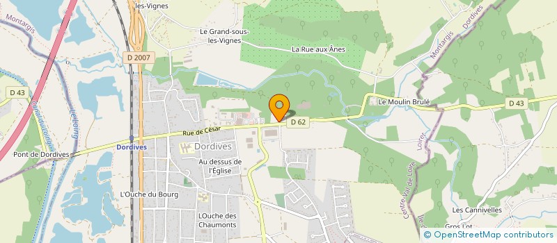 localisation de l'entreprise MARNELY à DORDIVES