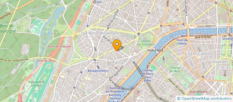 localisation de l'entreprise MARNEZ SAS  PARIS